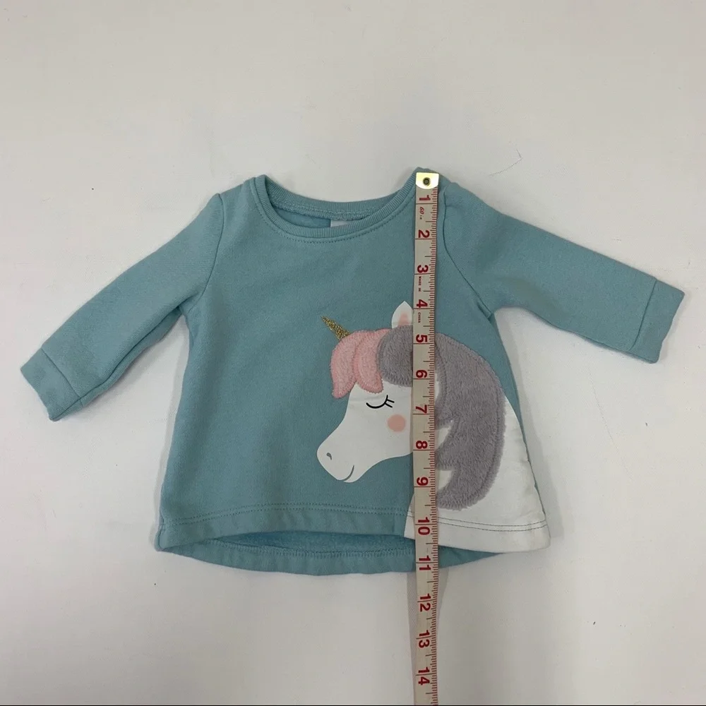 carter’s Unicorn Sweatshirt 3 months